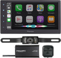 (1) SiriusXM + Bundled SXV300v1 Pioneer SV5130IR Multimedia Backup DMH-W2700NEX + with 6.8" Receiver Camera License Plate Style (1)
