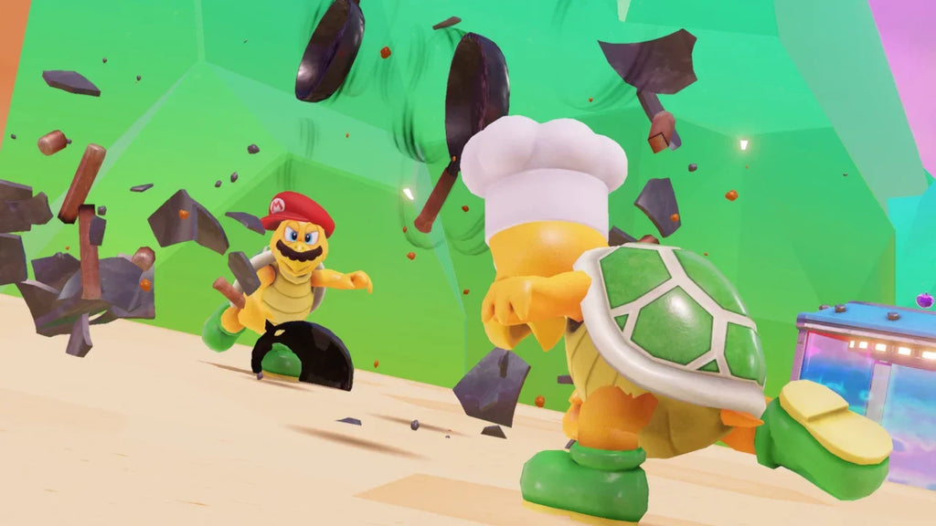 Mario Game Odyssey and Caddy Game