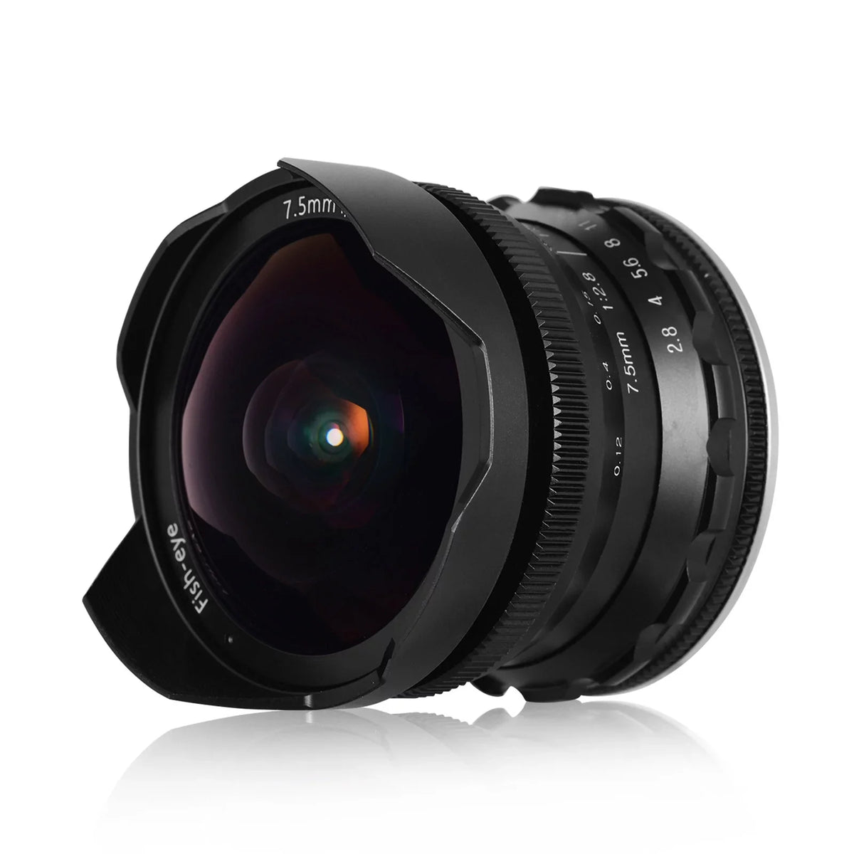 Large Manual Angle A77II A6100 Frame 180° E-Mount Lens A6000 A6400 Fisheye with A6500 F2.8 Focus Aperture 7.5mm Compatible A6600 Ultra 5100 Wide Andoer A6300 Andoer Lens Camera APS-C