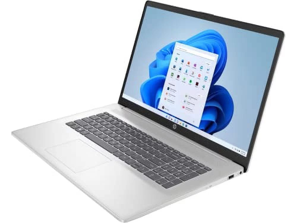 FHD Intel USB Graphics Webcam Natural HP w/RE AX 17.3” 32GB IPS USB-C WiFi Silver BT5.3 HDMI NVMe PC 2023 Windows 1TB SSD Xe DDR4 13th 11 Iris Newest 10-Core i7-1355U Laptop Pro