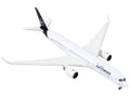 with Commercial Dark Airplane Model A350-900 Blue Aircraft "Lufthansa Airbus - Tail Diecast White 1/400 GeminiJets by D-AIXP"