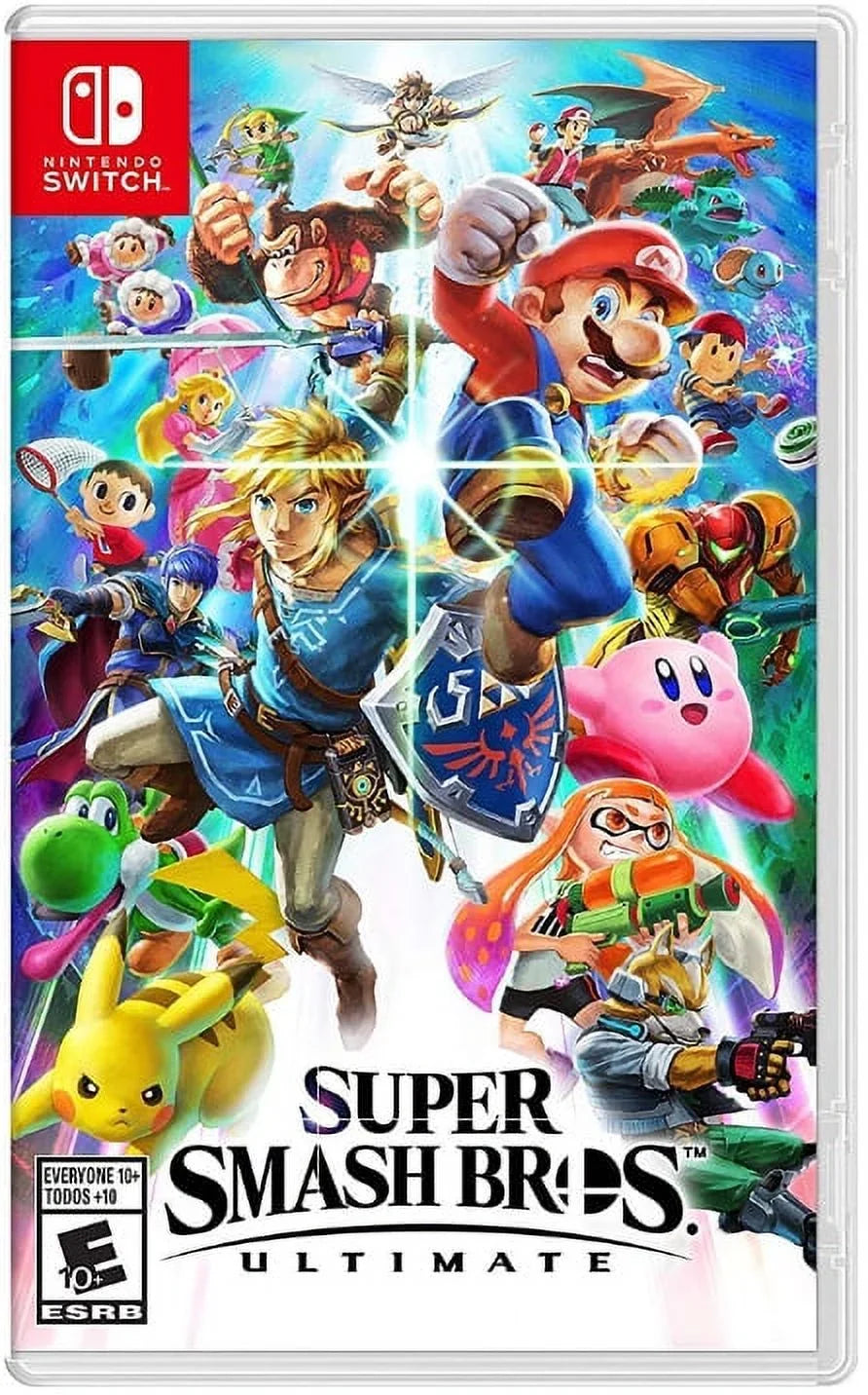 Nintendo Accessories Blue, Super Smash Ultimate & Switch Mytrix Bros. Lite