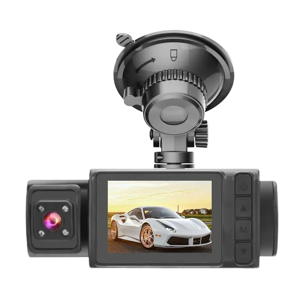 Rearview Recorder Driving Dash Multi-Language Video Pinnaco Safety 3 Cameras Mirror Camera Auto
