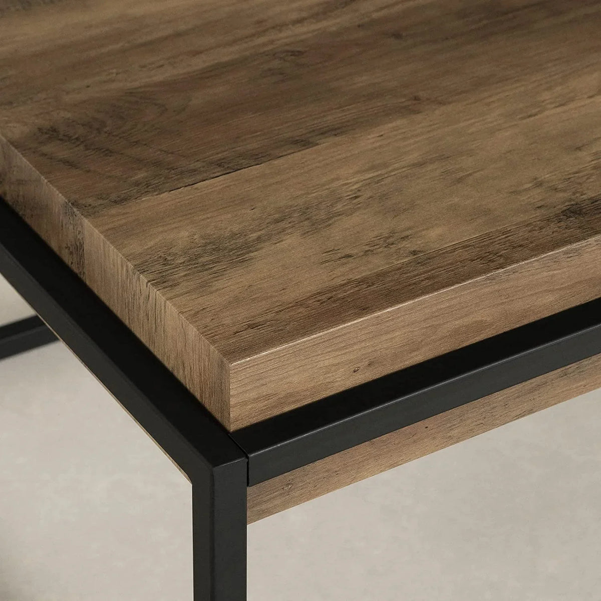 Modern Table, Acacia Coffee Mezzy Industrial Brown