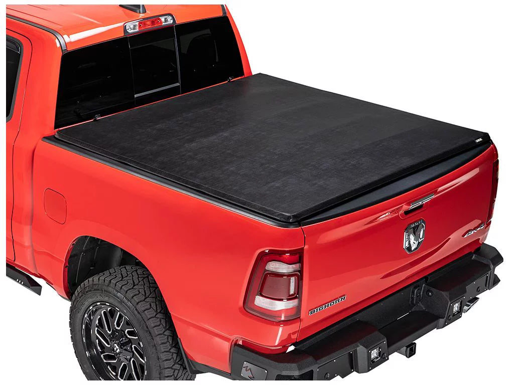 Compatible Bed-Does Dodge Rambox 1500 Not Tonneau Cover Gator Tri-Fold Soft 7In RealTruck Fit 2019-2021 by Ram 5Ft 2009-2018, with Classic SFX