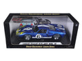 Blue 2 GT-40 MK Model #6 Shelby Collectibles 1966 1/18 Diecast by Car Ford