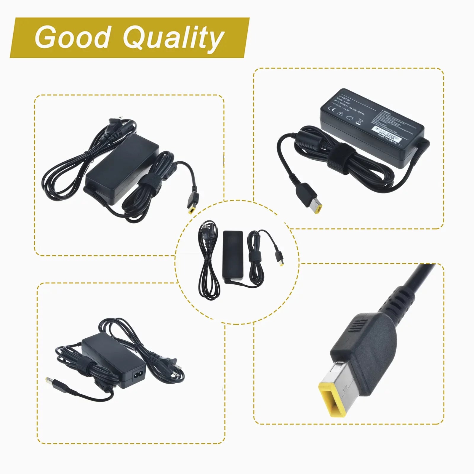 Charger KONKIN G40-70 Lenovo Adapter Power Ideapad Cord AC B50-70 BOO Compatible G40-30 Laptop Replacement for G50-45 G50-30