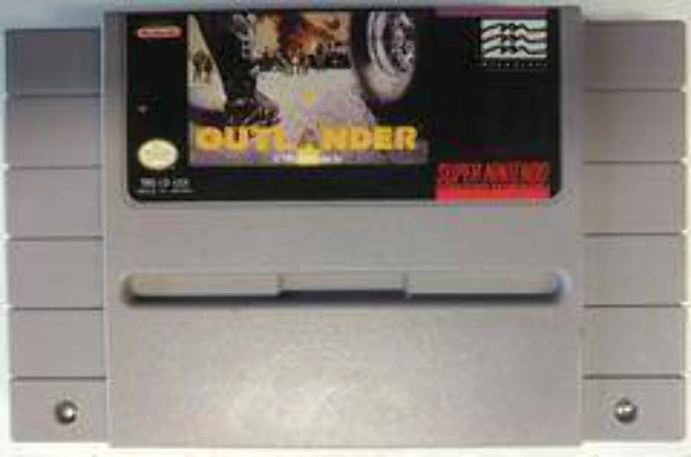 SNES Super Ent. NTSC/PAL - 1993 Cartridge System OutlAnder - Nintendo
