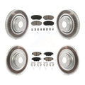Ceramic Coated Mazda Rear For Pads 2016-2022 Kit - Auto And Disc Transit Front Brake CX-9 KGC-100728 Rotors