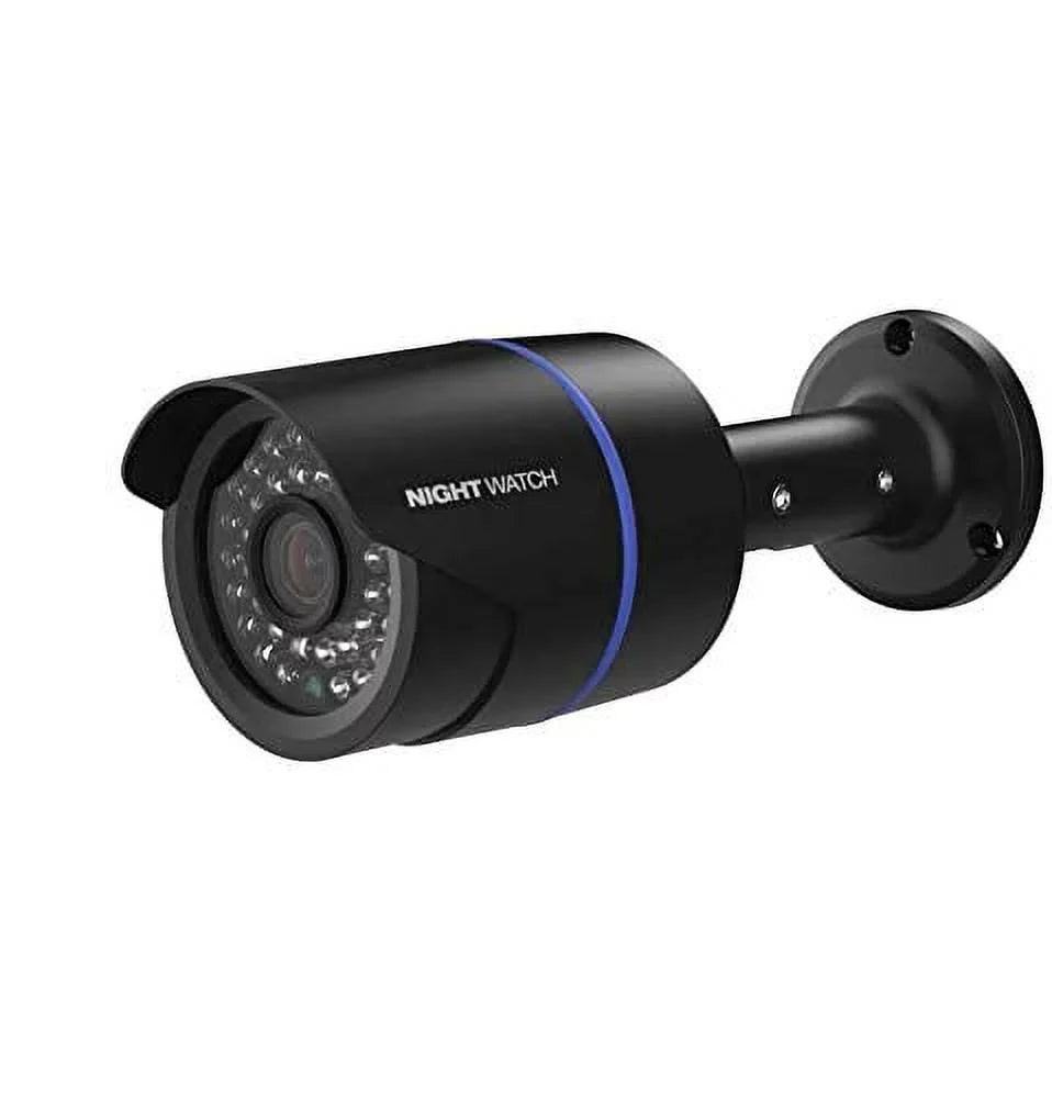 Wired (Black Night Security Compatible Owl Analog Bullet 1 Certified) Only Watch Camera 720p HD DVRs Camera with Night Pack
