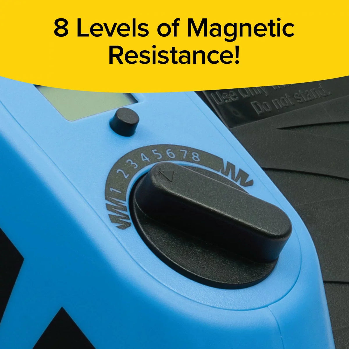 TV, BluTiger Elliptical Calories Trainer As Seated Seen on BulbHead While Burn Machine, Working