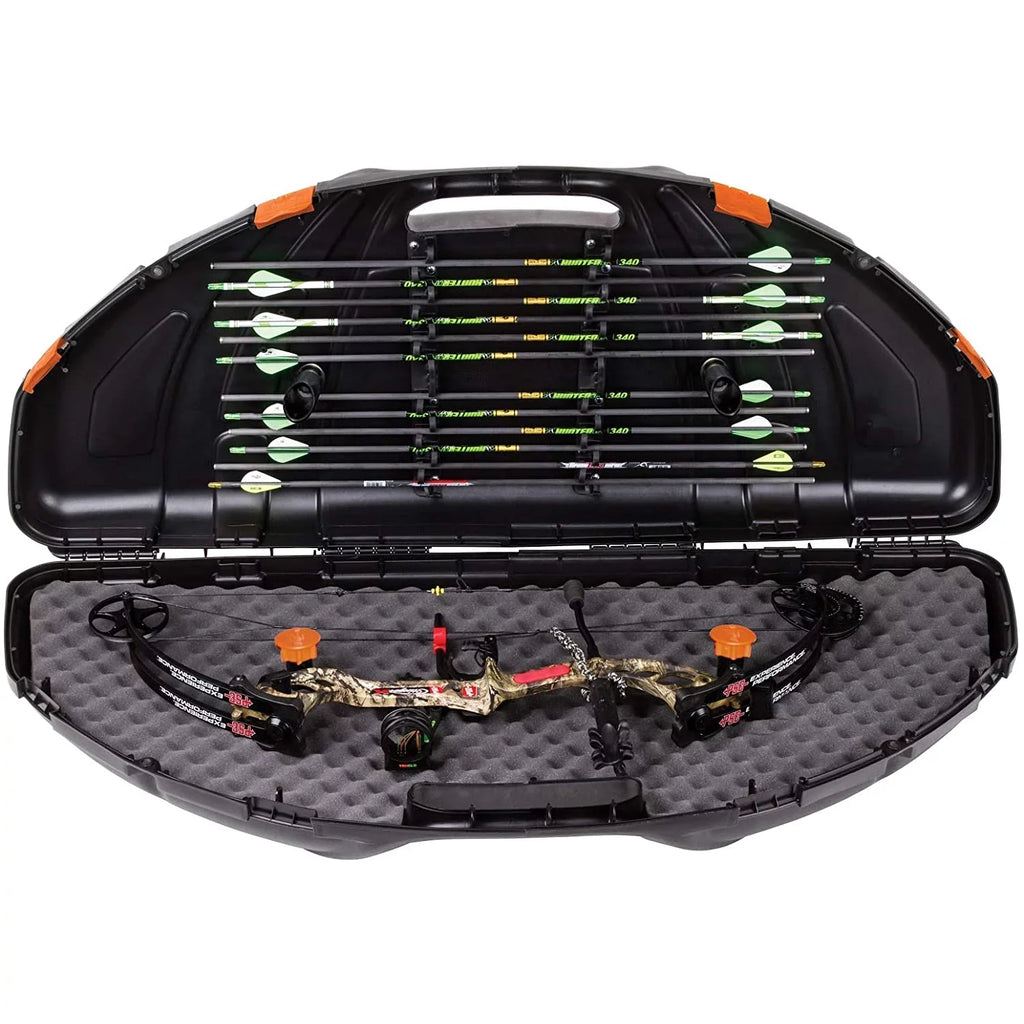 Black, Flambeau inches Bow Case, Plastic, Outdoors, Shot Safe 47.5 Compound