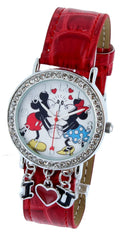 Red Band Kissing I & & holding With Hand Love Watch Mickey Minnie You