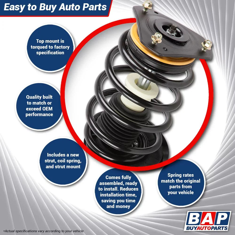 Buyautoparts & Spring Right - 2019 Subaru Outback Strut 2018 Front For