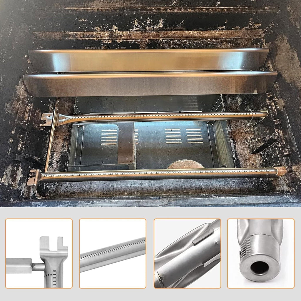 EP310 E320 EP320 S320 Replacement Weber Burner Control (2007-2010), Burner S310 Grill for Steel 67820 Stainless Series Genesis Side 34-1/4 Grill Knobs, Set 300 Tube E310 67722 Genesis Inch Grills with
