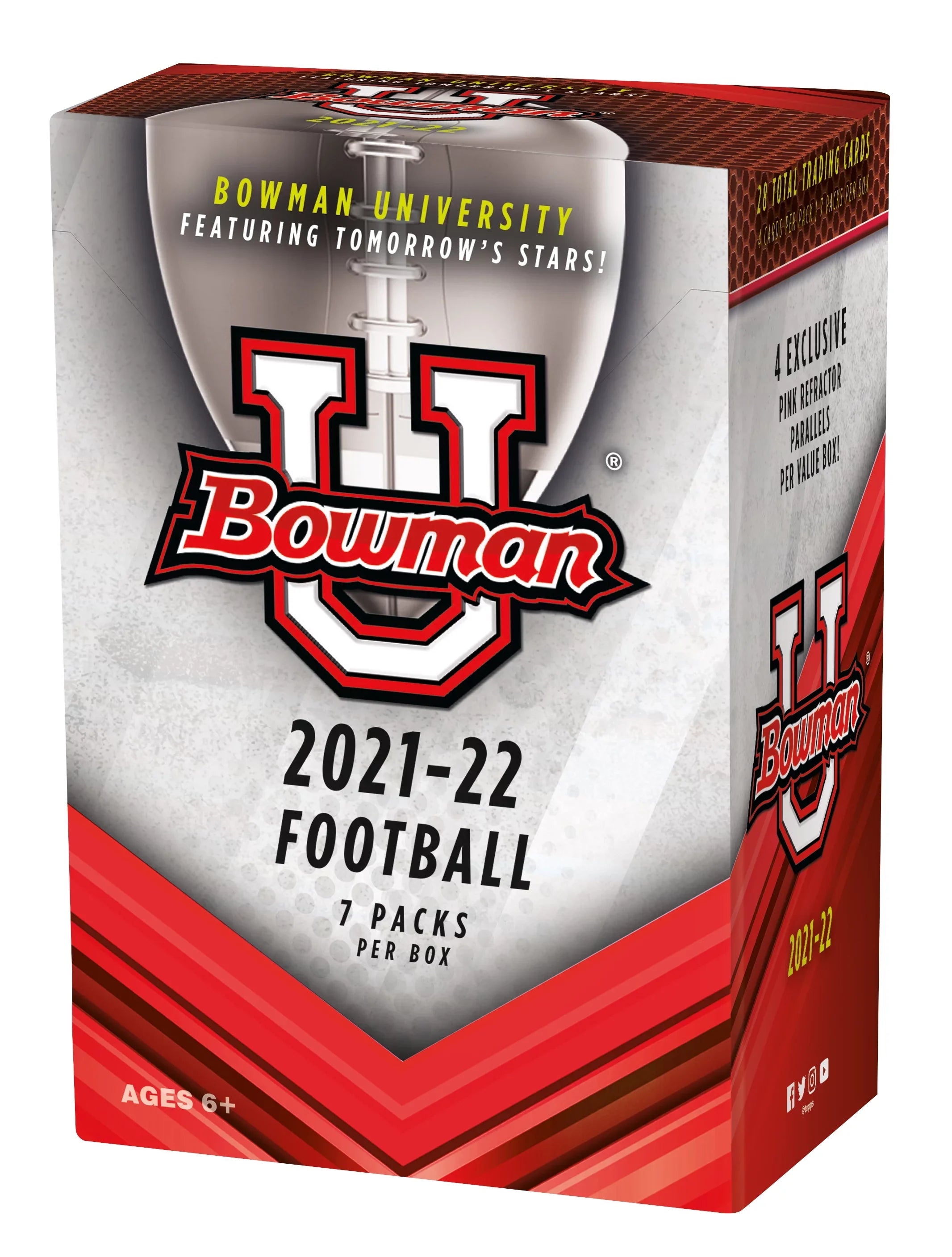 Blaster Trading University Topps Cards 2022 Bowman Football Box
