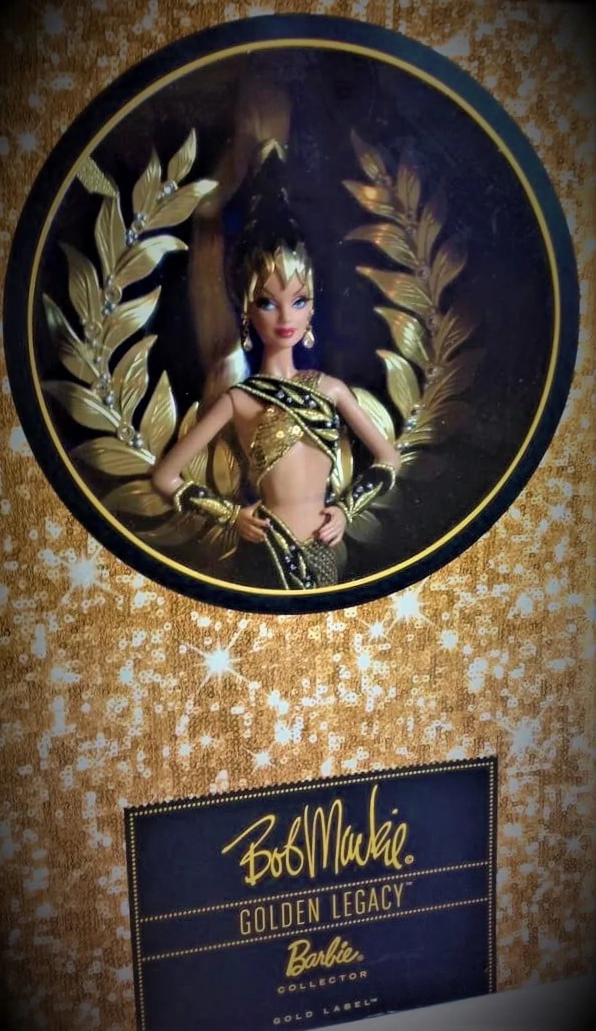 Bob Gold Mattel Legacy Edition 2009 Mackie Label Barbie Golden Doll Limited