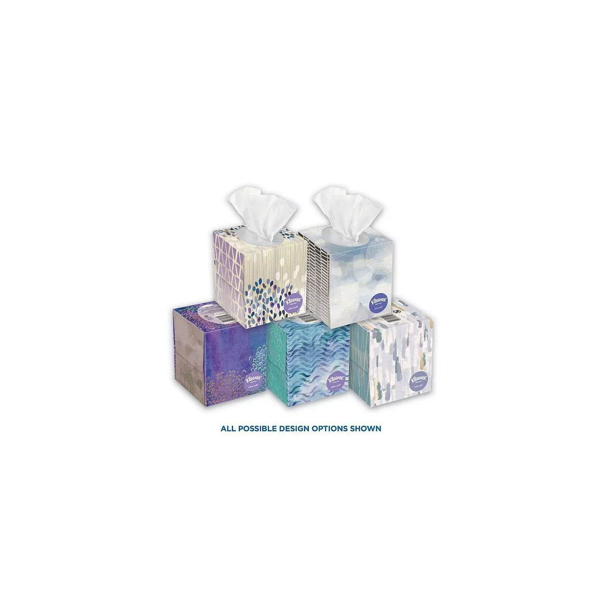 Boxes tissues) - Soft Pack, (12 Cube Tissues Ultra 65 Facial Kleenex