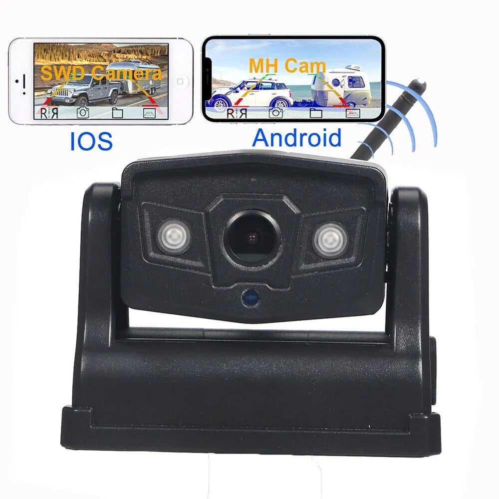 9600mAh Camera, WiFi Backup JLLOM Battery, Reliable View Magnetic Front/Rear Wireless,