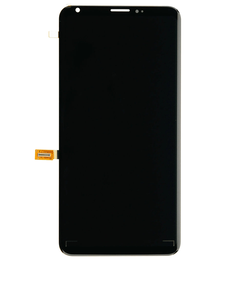 / V35 For / V30 ThinQ V30S V30 (Refurbished) Replacement Assembly / OLED LG Compatible (Aurora Black) Without Frame Plus