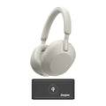 WH-1000XM5 Over-Ear Bundle Wireless Noise Sony Canceling (Silver) Headphones
