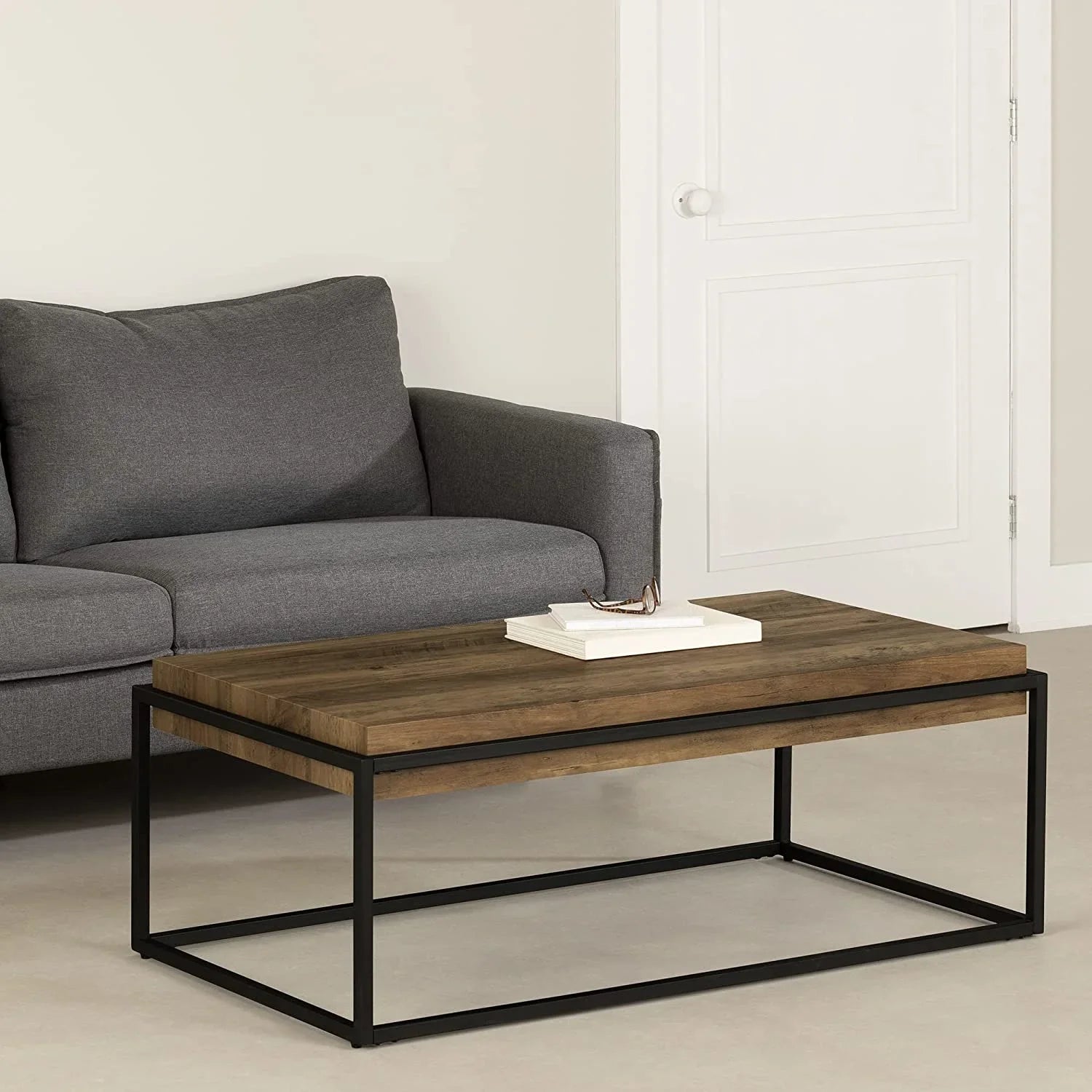 Modern Table, Acacia Coffee Mezzy Industrial Brown
