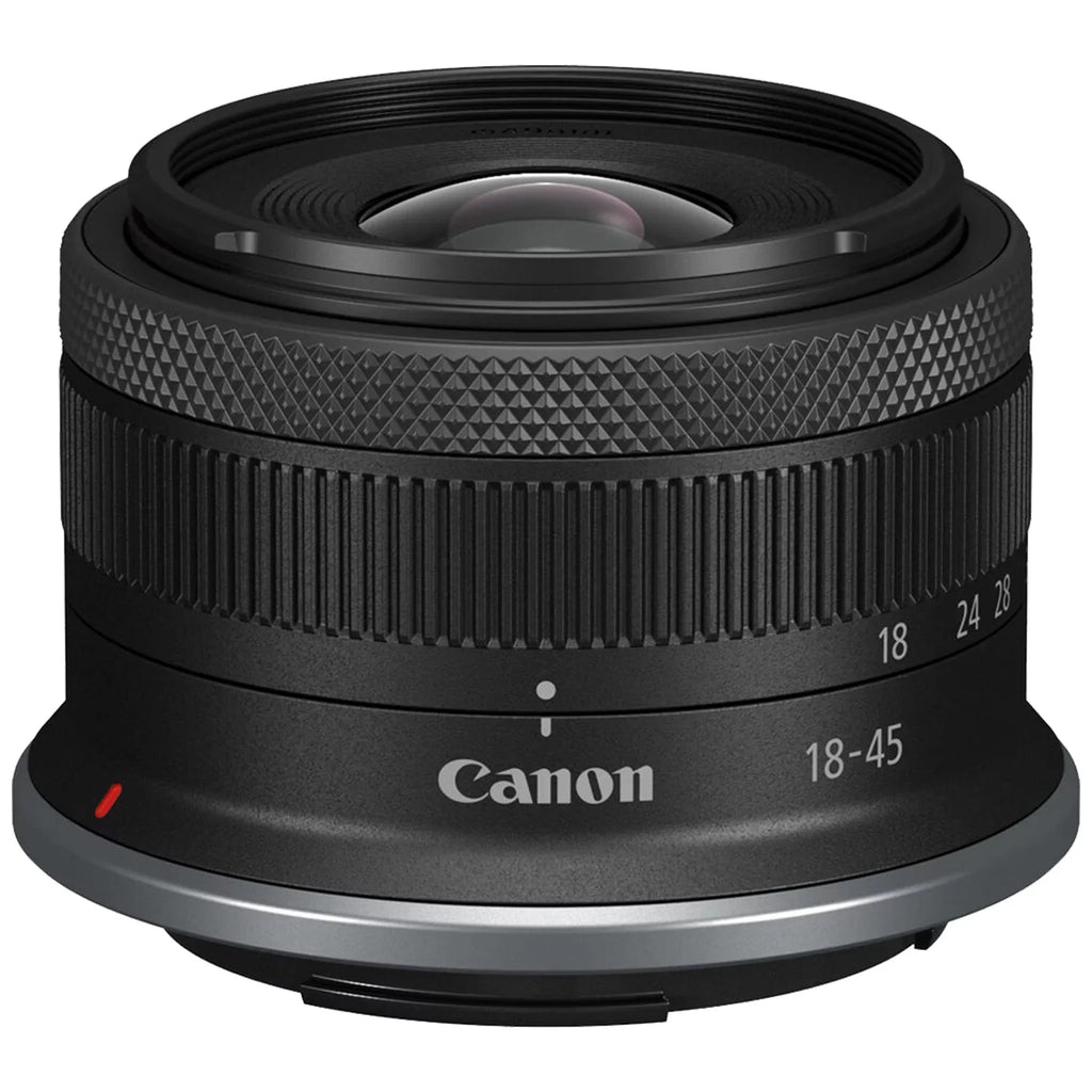 SanDisk Mount + 32GB 18-45mm Case with + Pack + Card Canon Accessory R7 ZeeTech Adapter Memory Lens + EOS Mirrorless 2 RF-S Camera