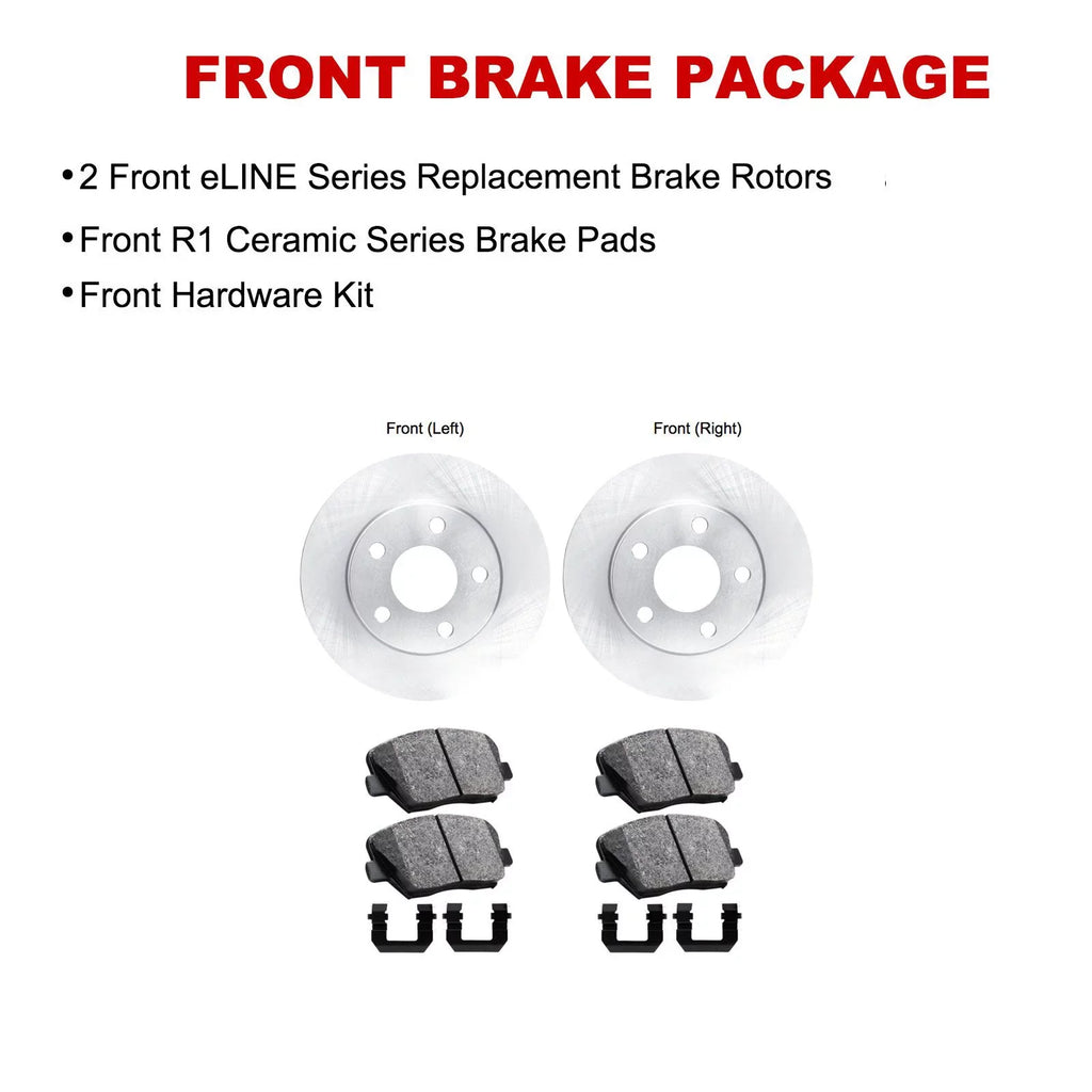 2015-2017 Concepts 42049 CHEROKEE, With R1 Rotor CHRYSLER Fits Concepts JEEP R1 Brake select: E Wfwh1 200 2014-2022 Line Ceramic Series
