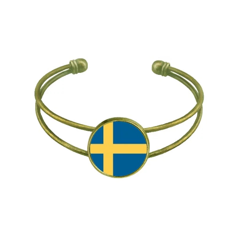 Country Europe Cuff Bangle Retro Jewelry Open
