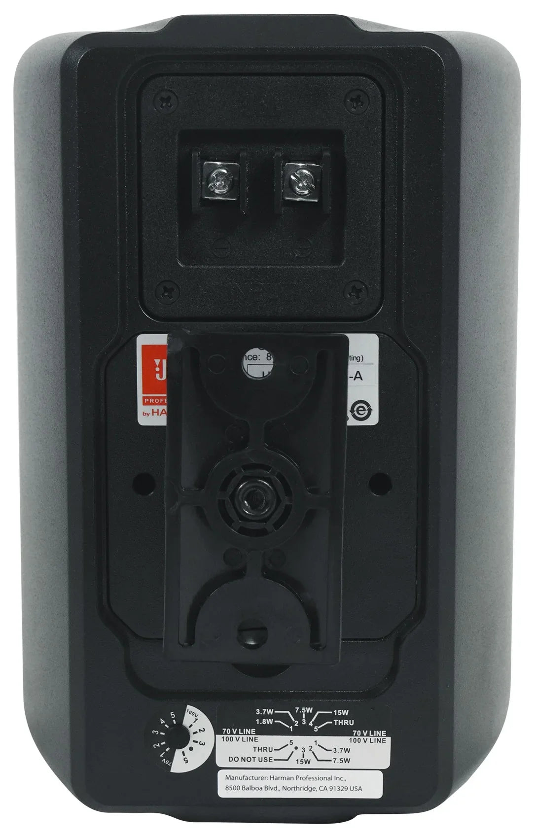 23-1 Control 3" Speakers Wall Indoor/Outdoor Black (6) Amp Commercial 70v JBL +