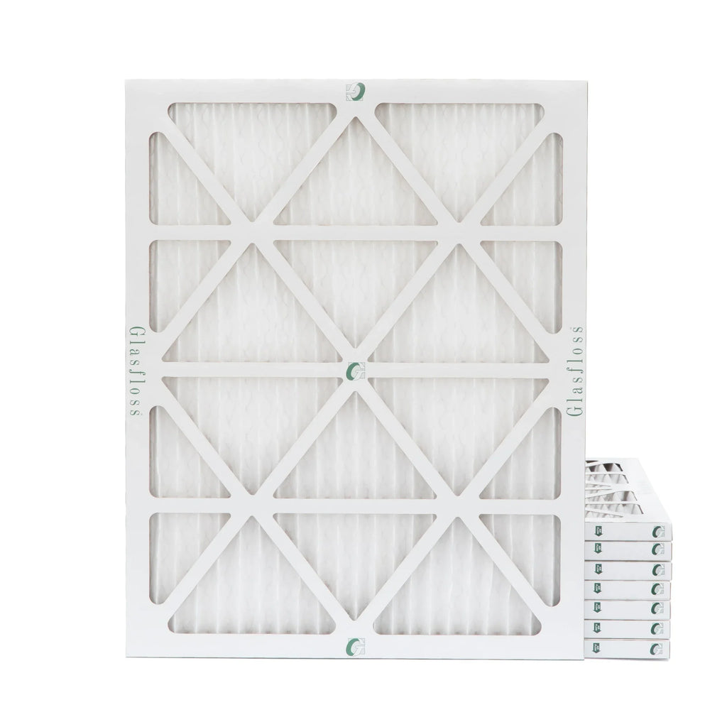 AC ) & 21-1/2 by Industries. oxygen Filters x 10 Pleated Carrier, ( MERV Payne, x for 1 16-3/8 Glasfloss Furnace Bryant Pack Replacement 8 filters