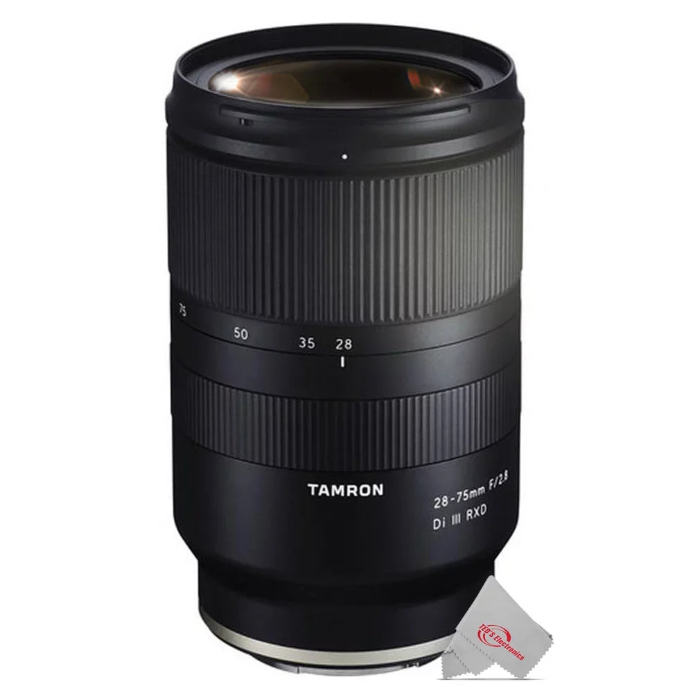 Tamron with Alpha Lens Accessory a7C RXD Sony Mirrorless Kit Silver Full-Frame 28-75mm Camera Di III