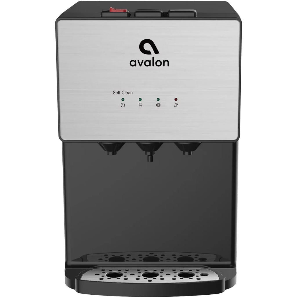 Countertop Cleaning Temperature Dispenser Self Avalon Premium 3 Water - Stainless Bottleless Steel