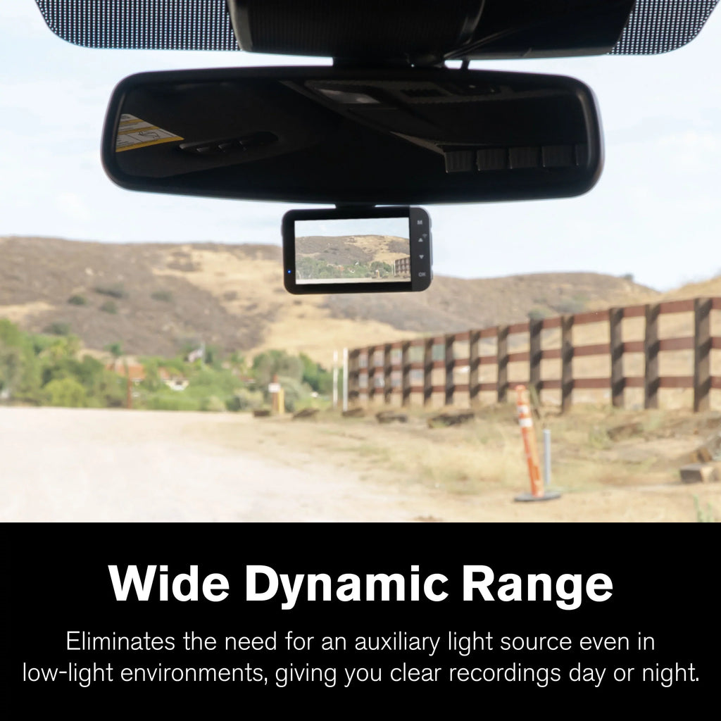 Angle Range Lense, with 150 Pro Mode with G-Sensor Day/Night. 4K Park GPS Resolution High UHD for LCD Degree Dynamic Record Yada Wide Roadcam Screen, Technology App, and 3"