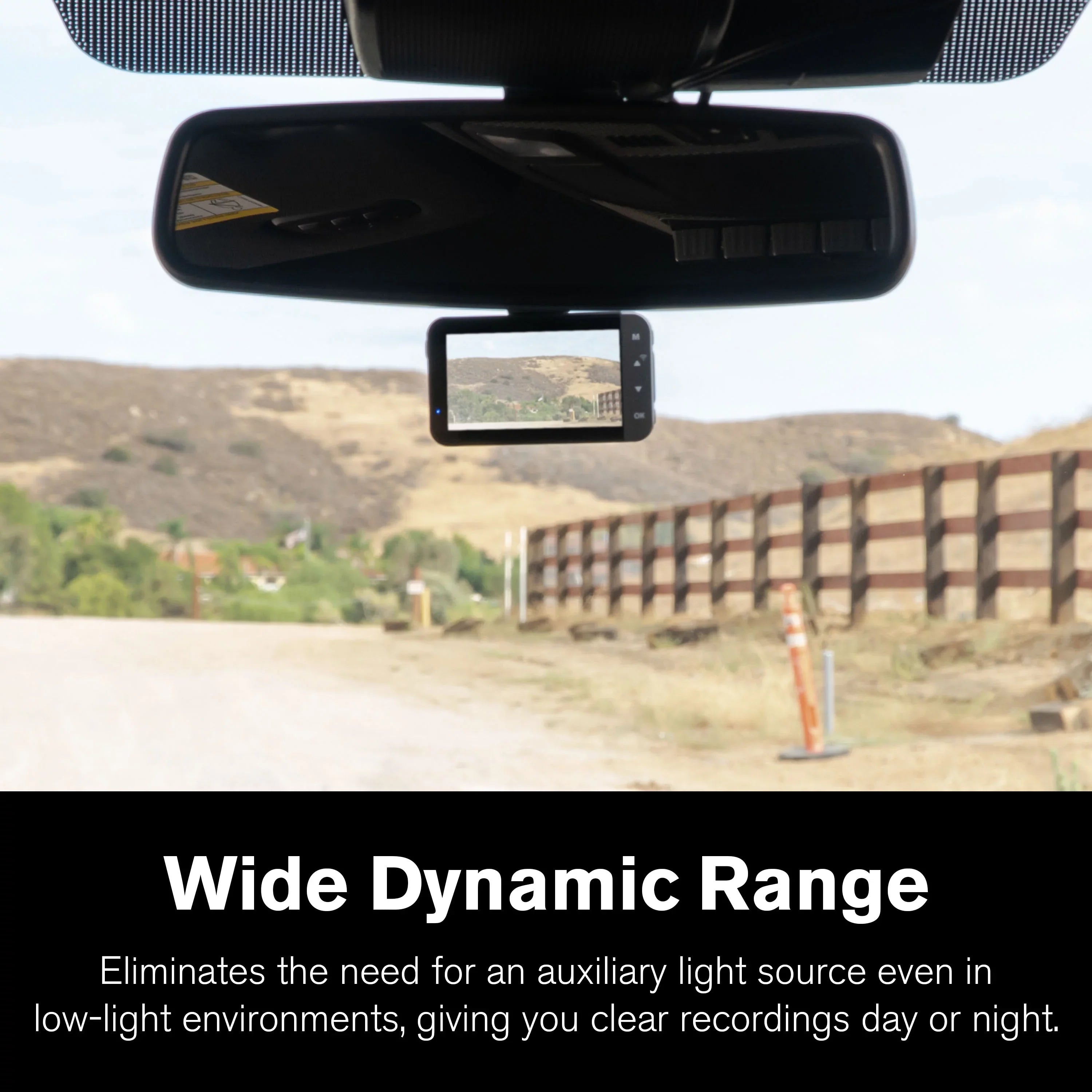 Angle Range Lense, with 150 Pro Mode with G-Sensor Day/Night. 4K Park GPS Resolution High UHD for LCD Degree Dynamic Record Yada Wide Roadcam Screen, Technology App, and 3"