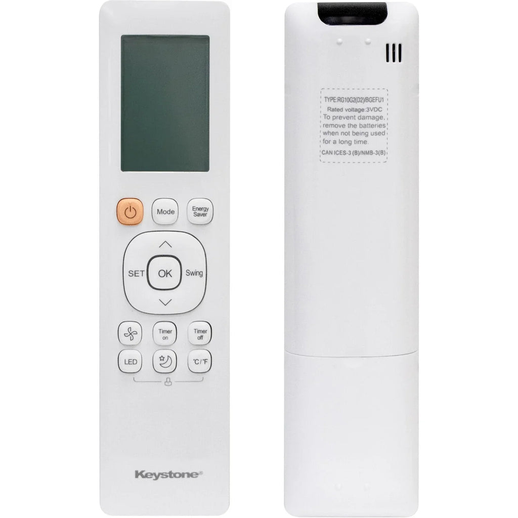 oxygen 8,000 Keystone with BTU Remote Inverter Mounted Window Conditioner Control