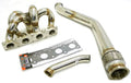 Stainless V-Band With By Hyundai Flange Manifold Fitment OBX-RS For Genesis 2.0L Steel 2011+