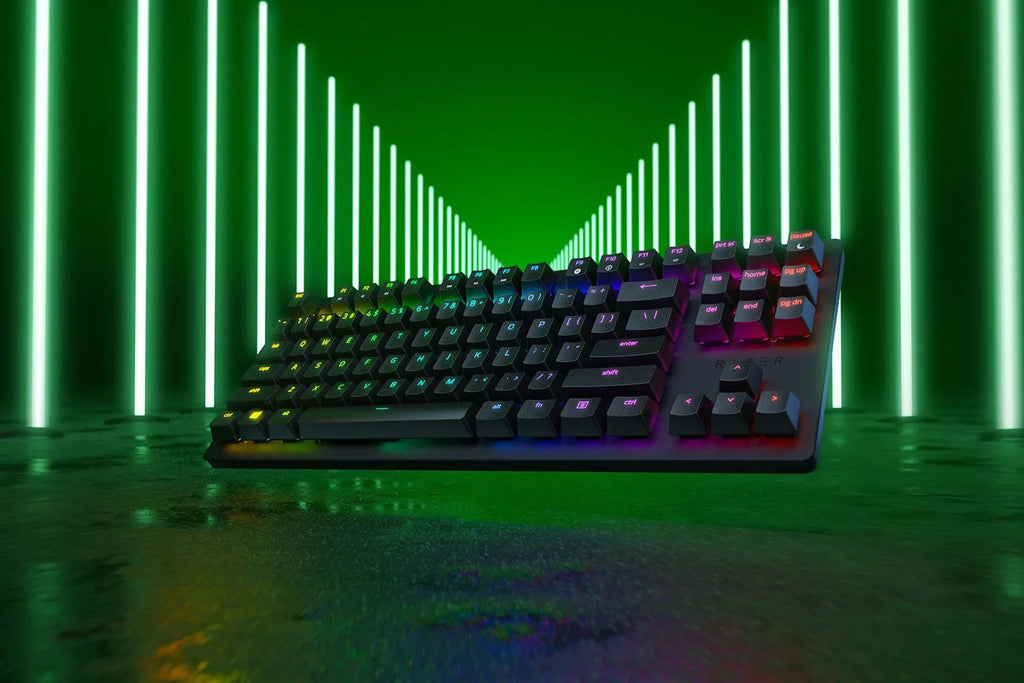 Chroma RGB Keyboard, (Used) w/ Edition Tournament Switches Razer & Linear Gaming Optical Huntsman Lighting