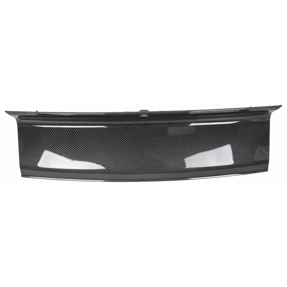 Mustang 2015-2021 Trunk Print Ford Cover Fiber Panel Gt For Decklid Carbon Rear
