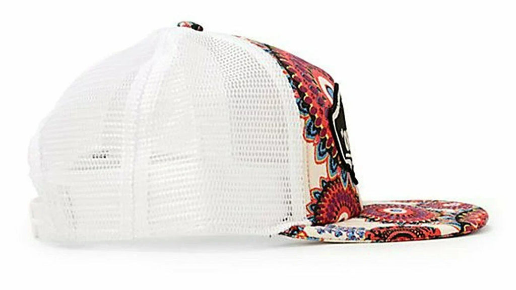 The Women's Wall Cap Hat Girl Trucker Floral Off Geo Beach - Snapack Vans