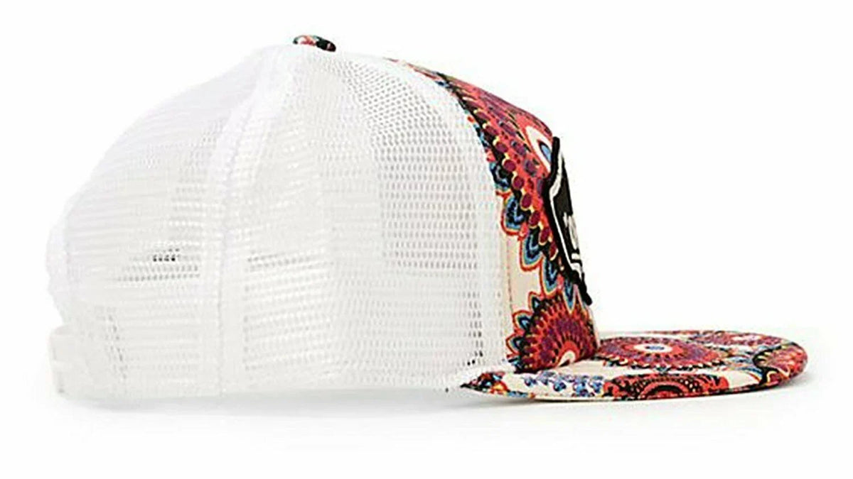 The Women's Wall Cap Hat Girl Trucker Floral Off Geo Beach - Snapack Vans