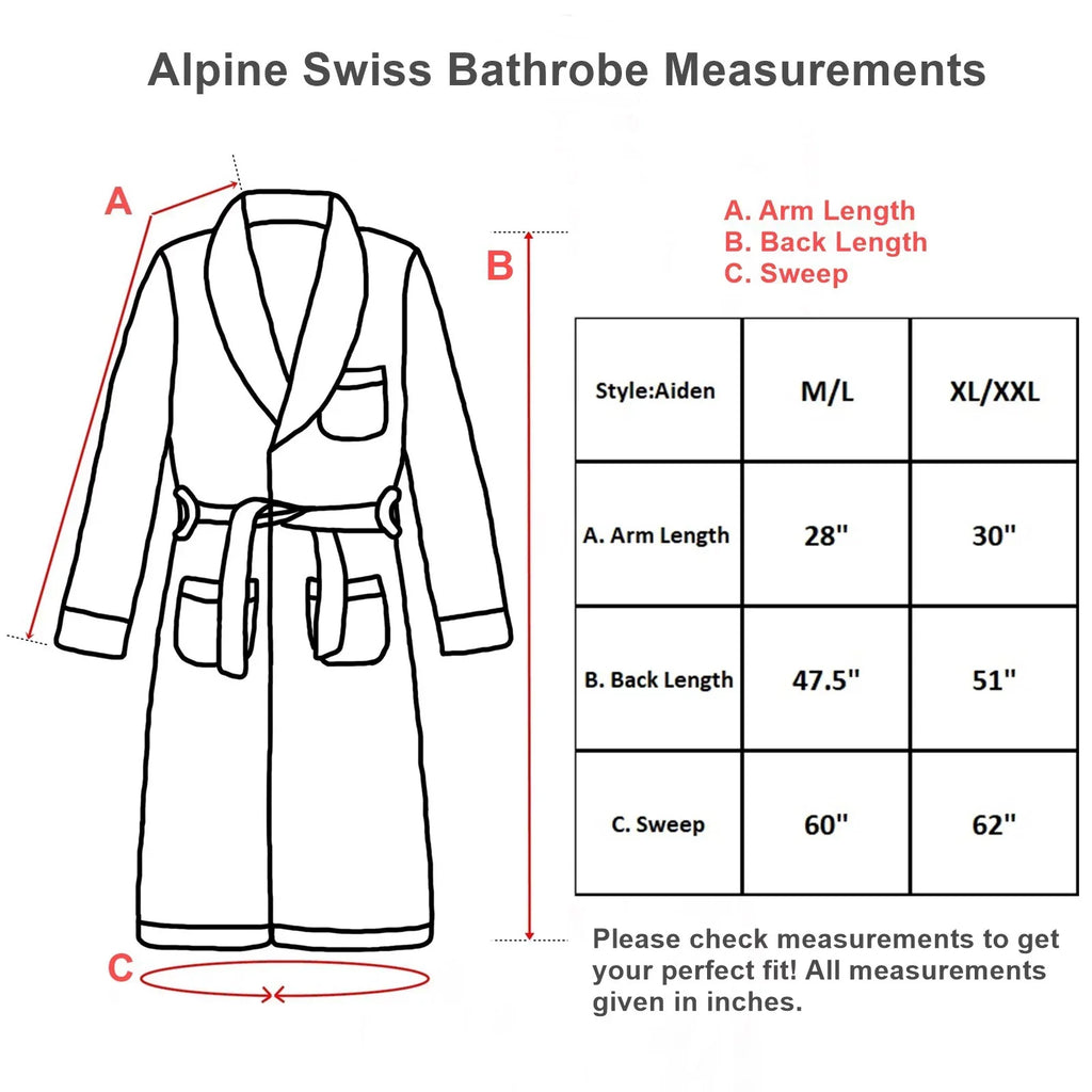 Absorbent Bathrobe Men Pure Alpine Hotel Terry Spa Super material Swiss Robe Cotton