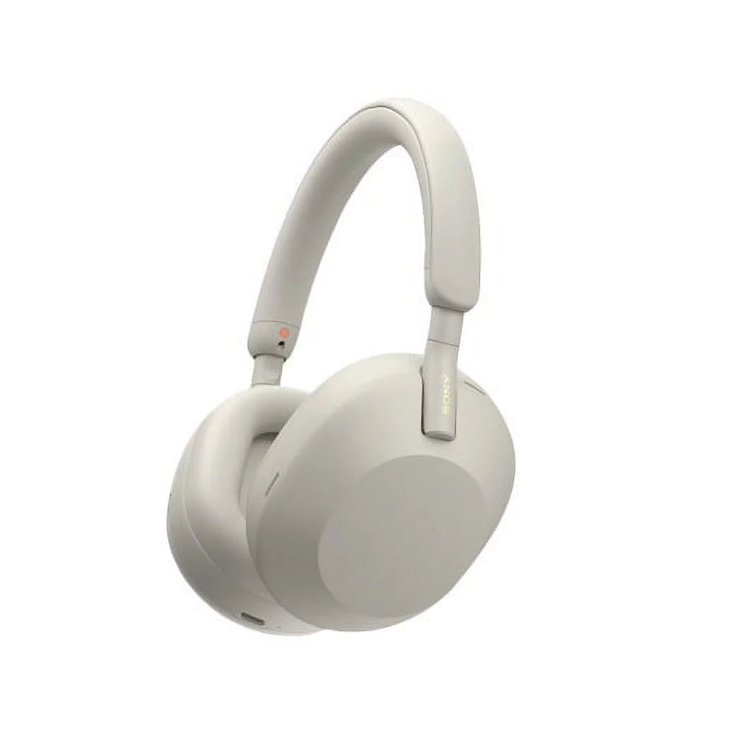 WH-1000XM5 Over-Ear Bundle Wireless Noise Sony Canceling (Silver) Headphones