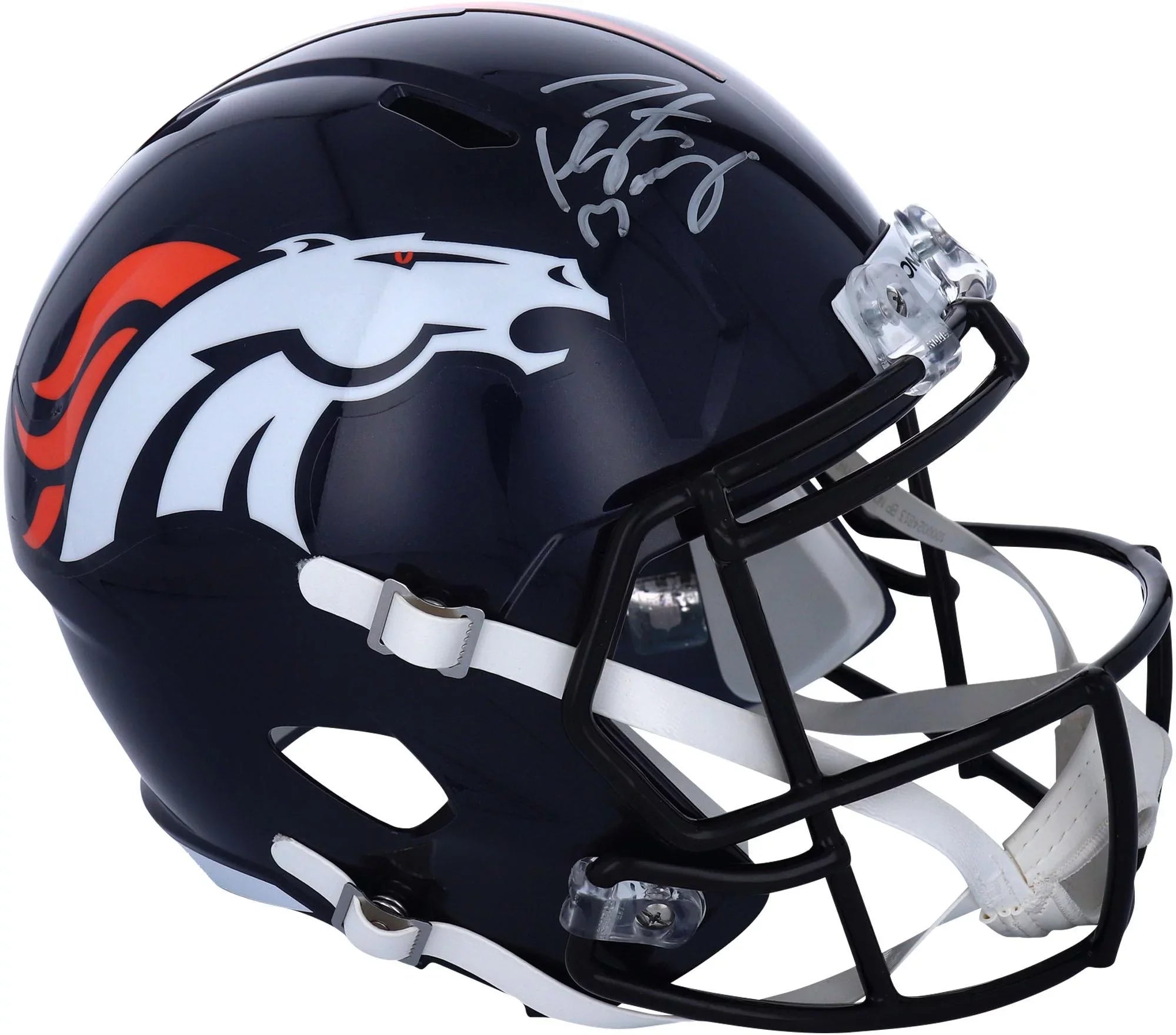 Broncos Helmet Fanatics Authentic - Speed Denver Certified Riddell Manning Replica Peyton Autographed
