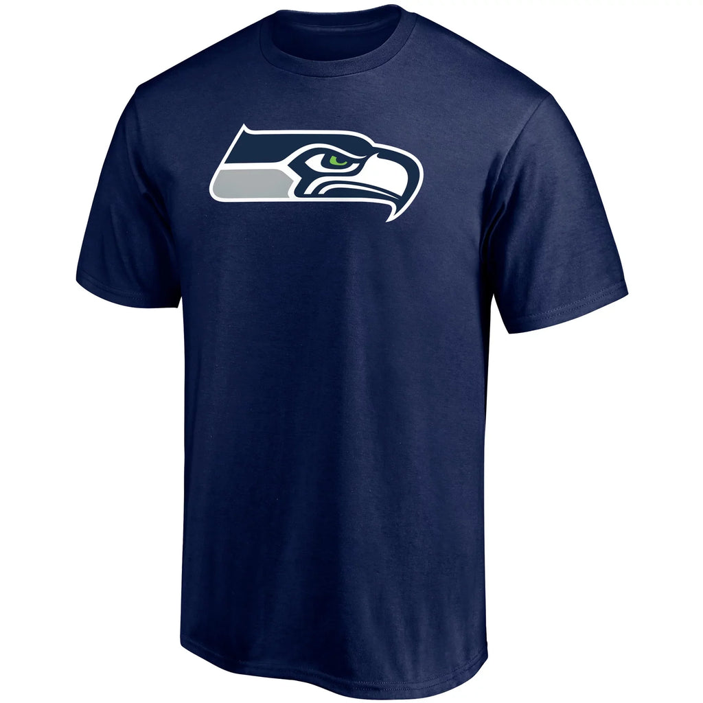 Navy DK Player Men's Number Seahawks Fanatics & Metcalf Icon Branded Seattle T-Shirt Name College