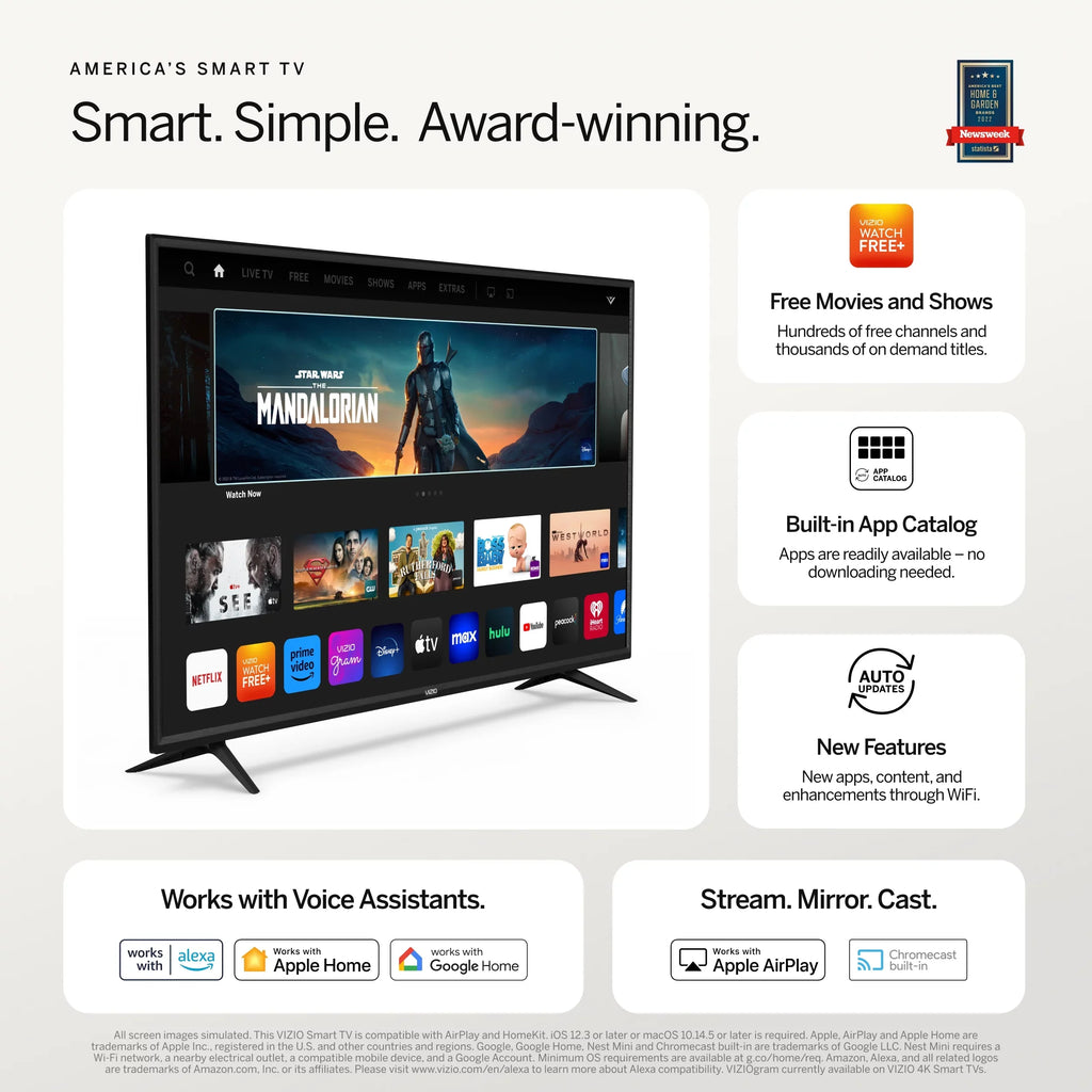 OLED SmartCast Smart OLED65-H1 65" 4K TV HDR Class VIZIO