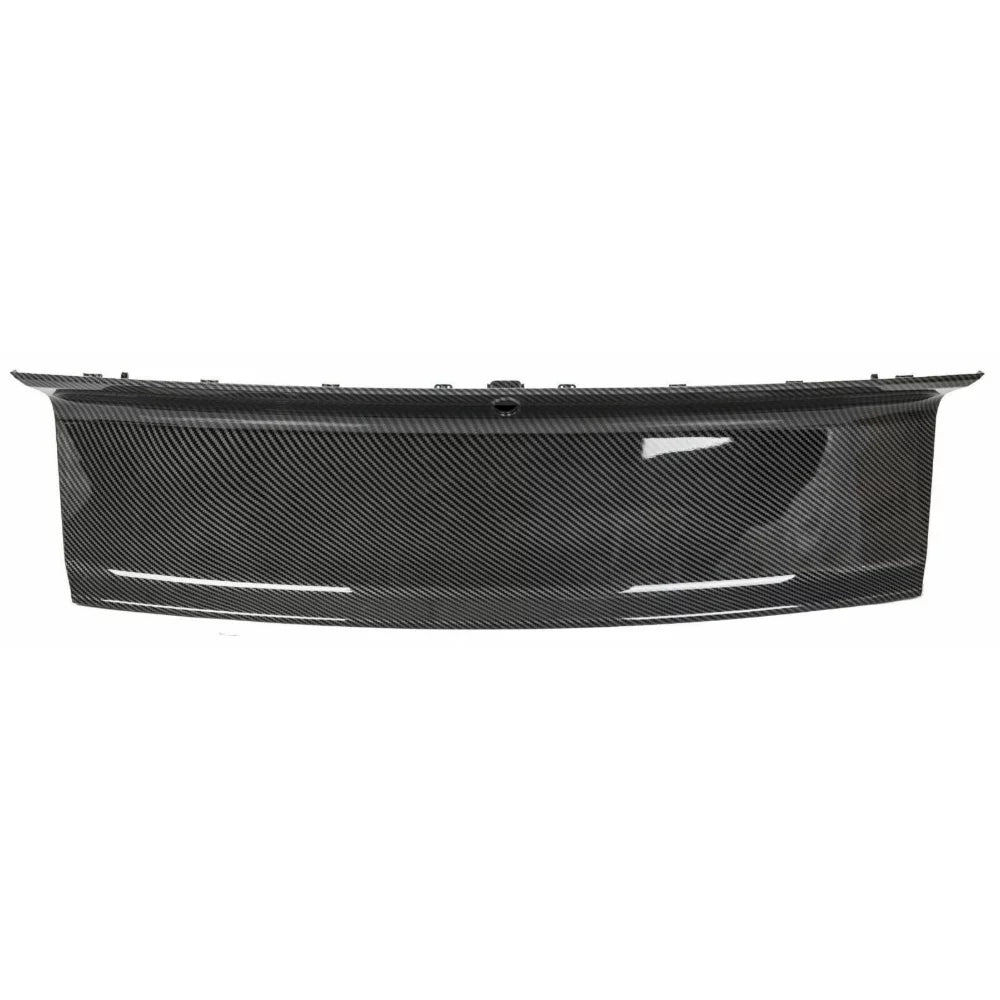 Mustang 2015-2021 Trunk Print Ford Cover Fiber Panel Gt For Decklid Carbon Rear