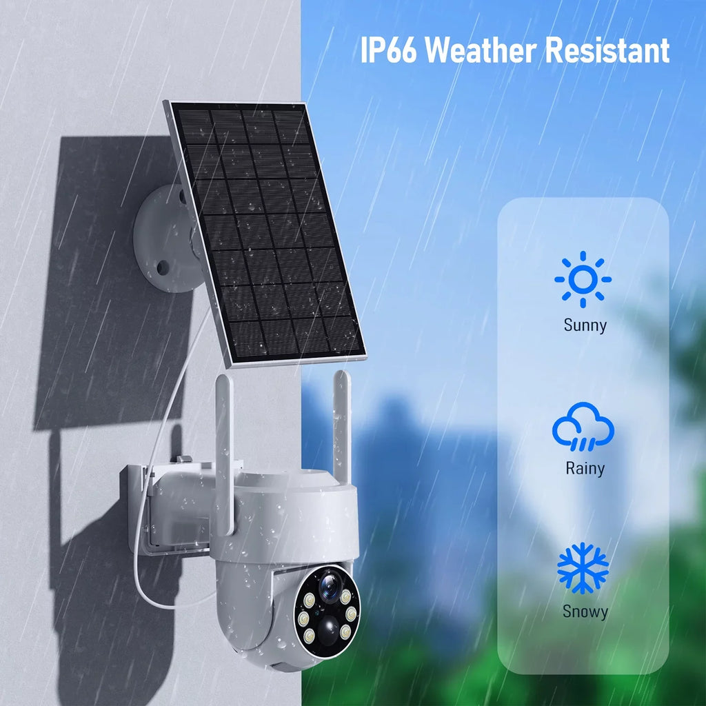 Toguard Camera SC21 Camera PTZ Solar Wireless 2K/4MP Dome Security Outdoor WiFi