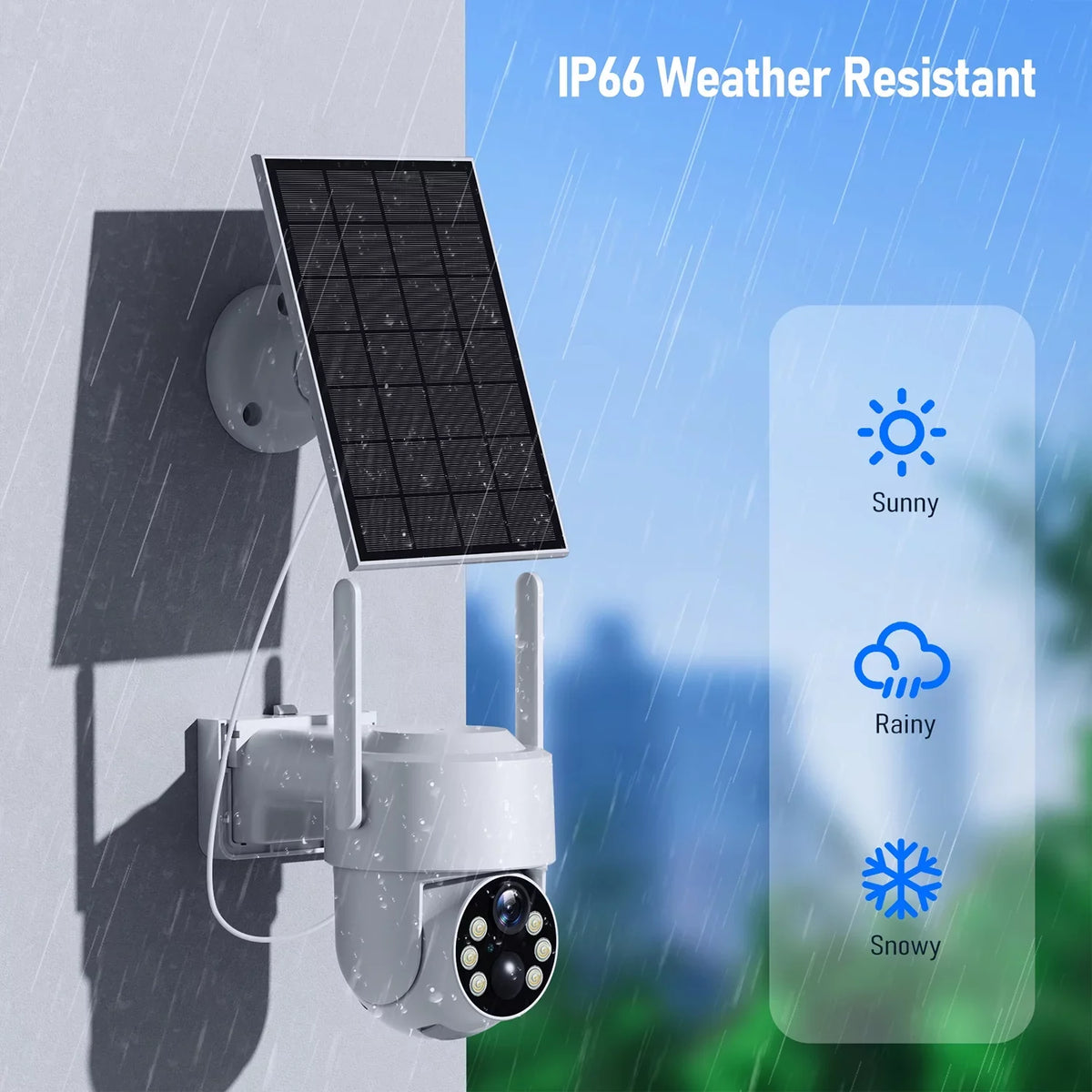 Toguard Camera SC21 Camera PTZ Solar Wireless 2K/4MP Dome Security Outdoor WiFi