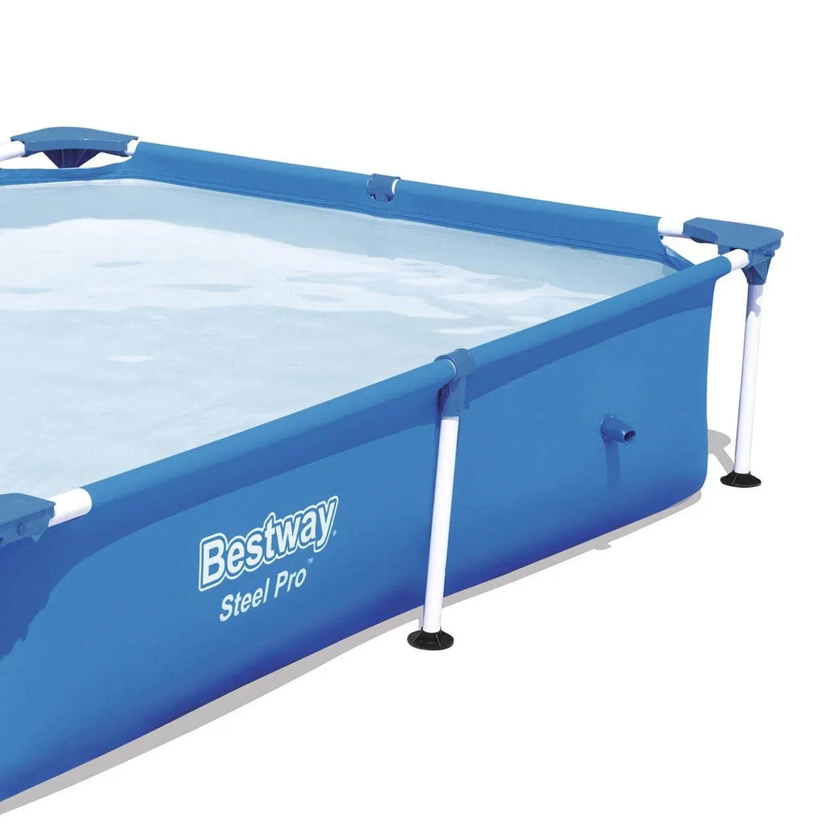 Metal Frame Above x Steel Rectangular Pro Kids Bestway 7.25 ft Ground 4.9 x Swimming 1.4 Pool,